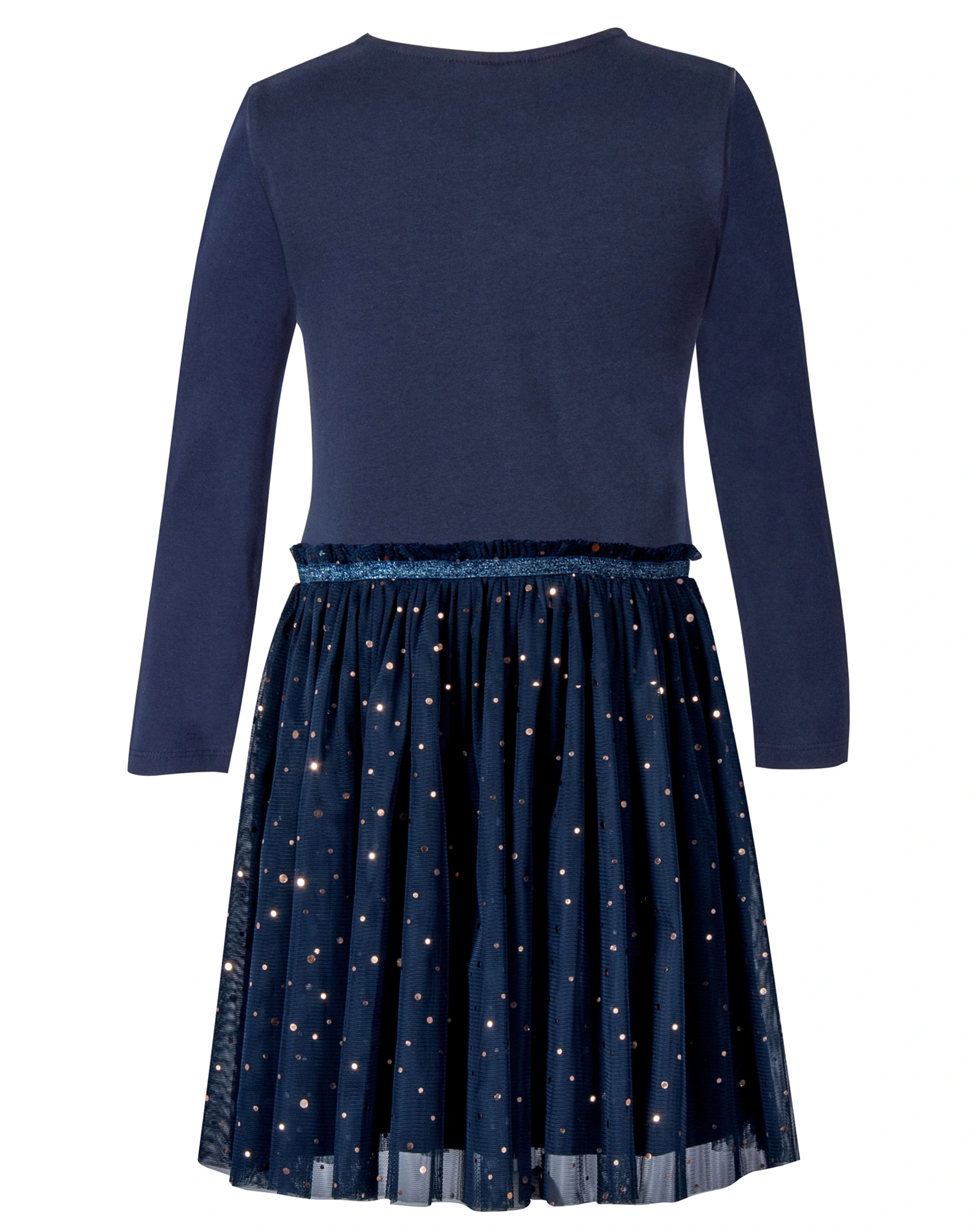 Langarmkleid BEAUTY in navy