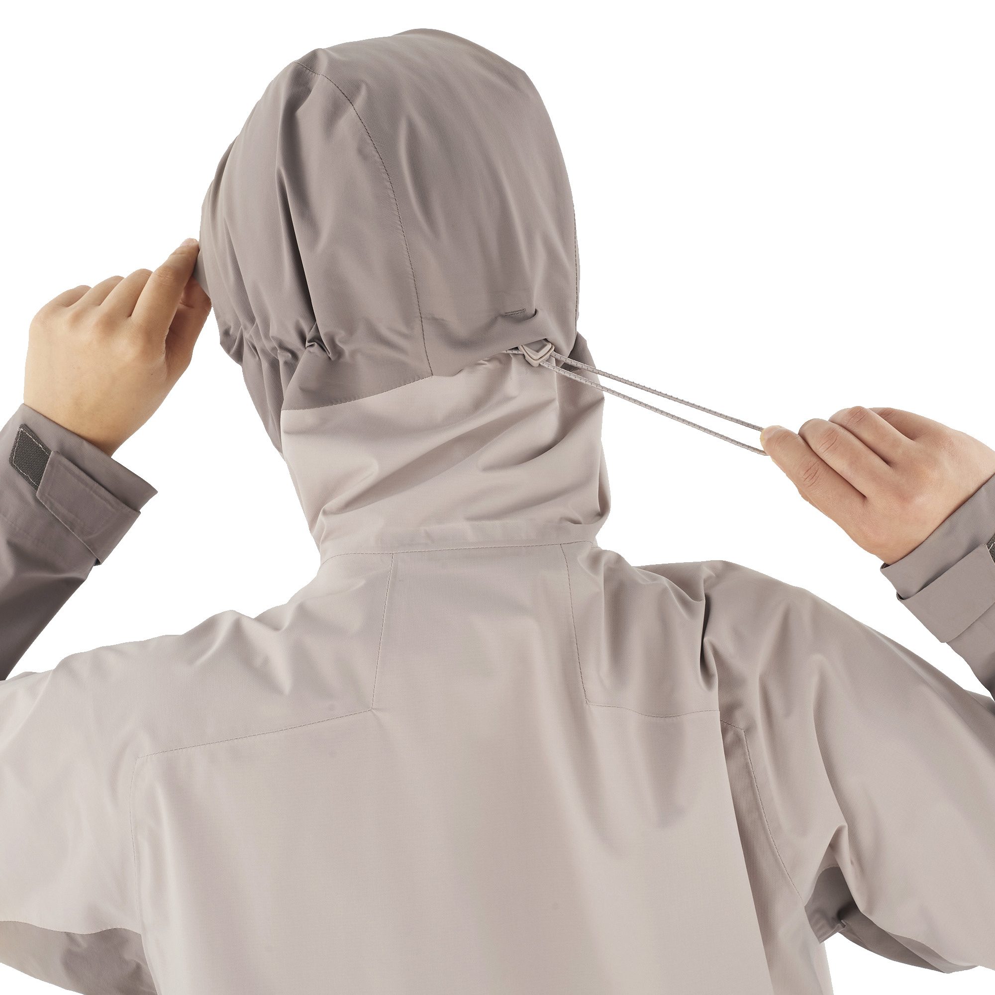 Salomon Outerpath 2.5-Lagen Regenjacke Damen iron