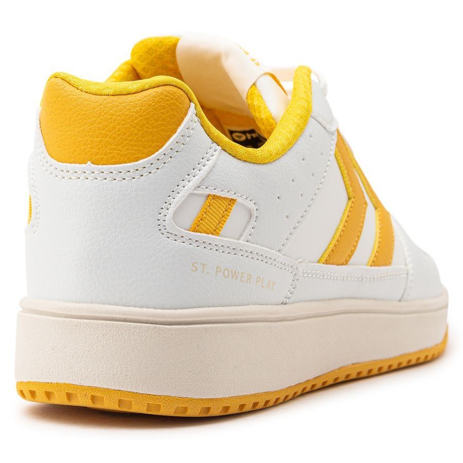 Hummel Chaussures ST. Power Play RT - Blanc/Jaune