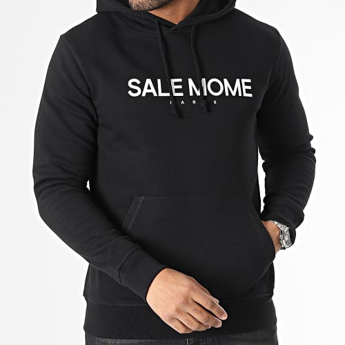 Sweat Capuche Lapin Néon Noir