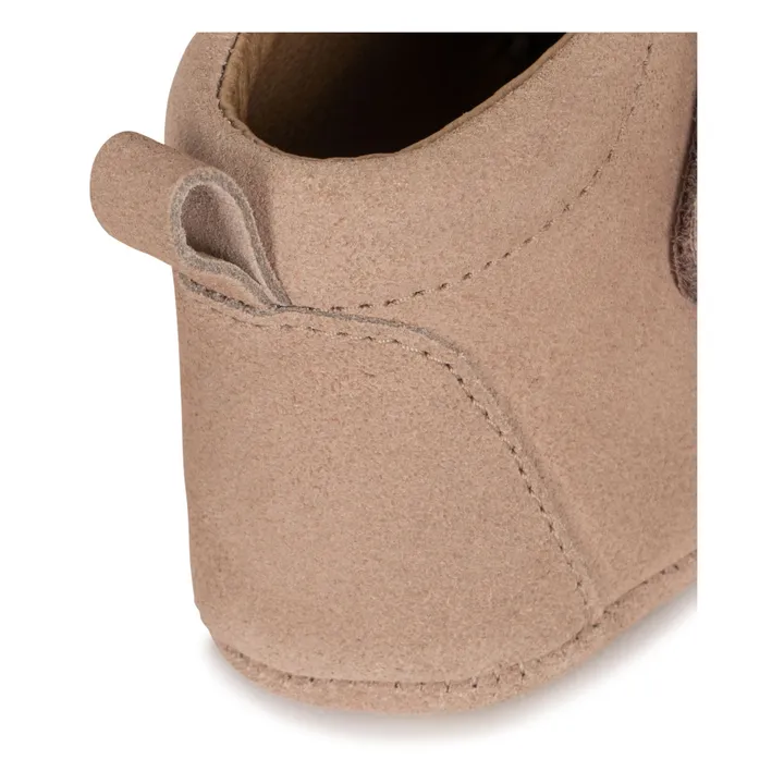 Konges Sløjd Chaussons Mamour Suède | Rose poudré