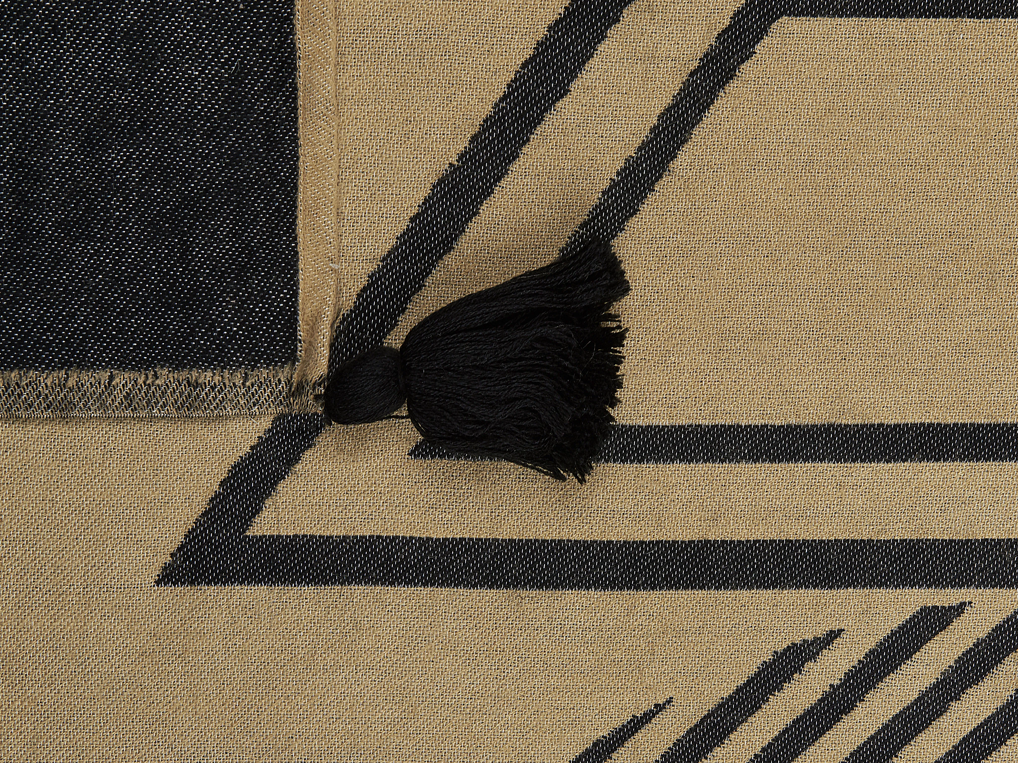 Plaid THUMKI Stof 130 x 170 cm Beige