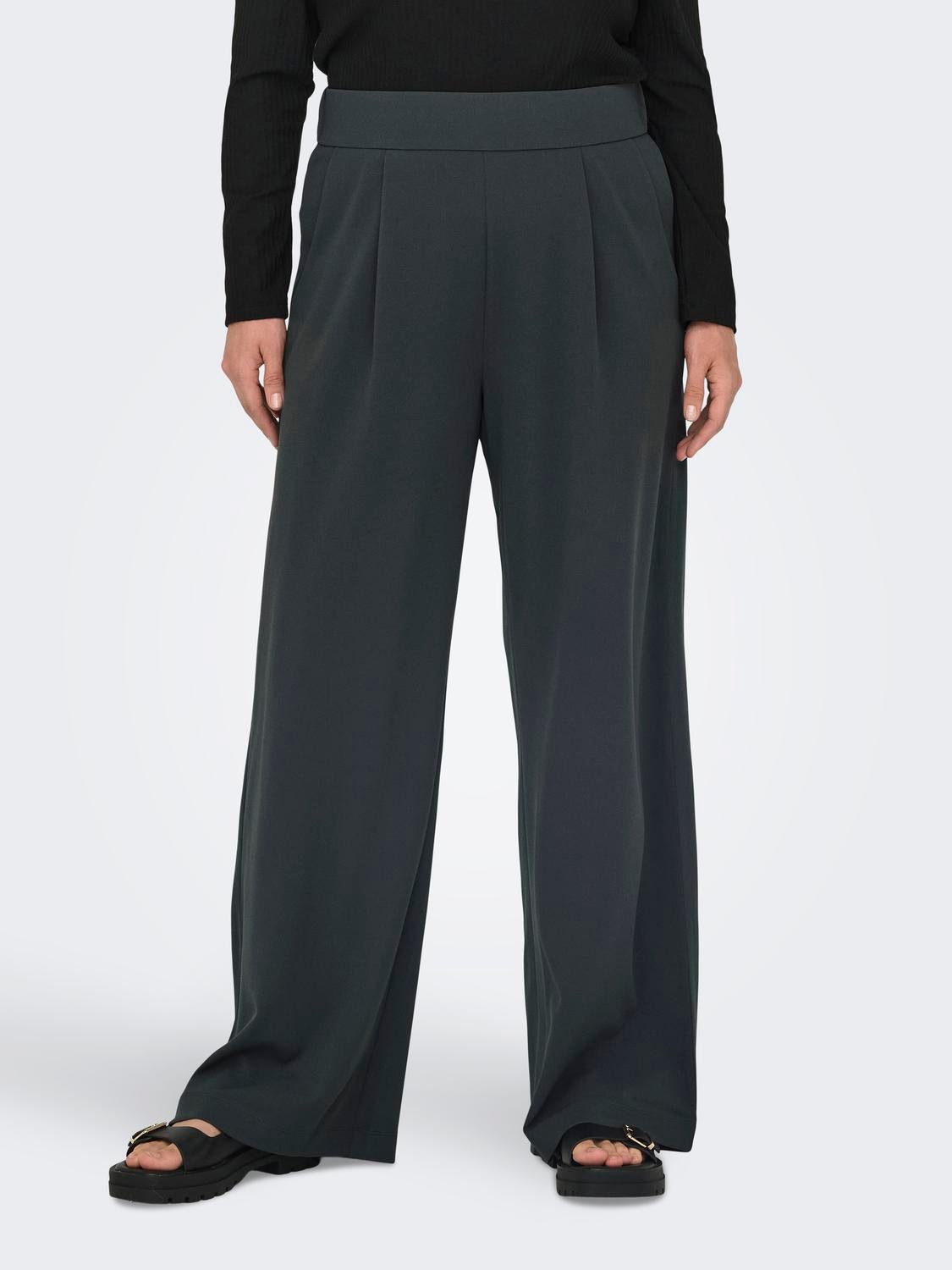 CARSTILLA Normal geschnitten Hose mit weitem Beinschnitt Phantom