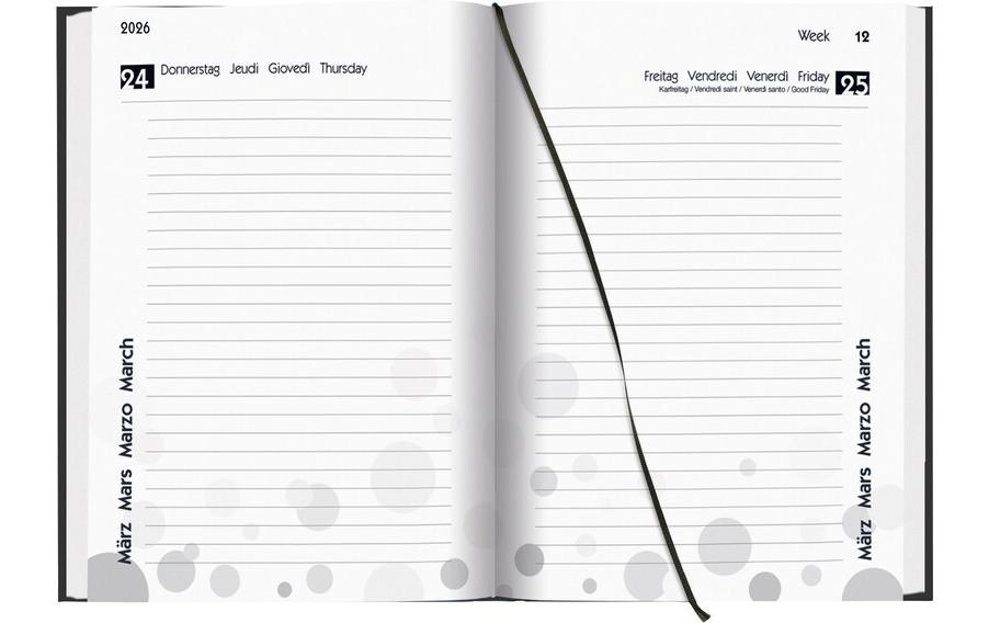 Schüleragenda Mydiary Teddy 25/26 FSC, 1T/1S, 12 x 16.5 cmModerner Terminplaner für Jugendliche
