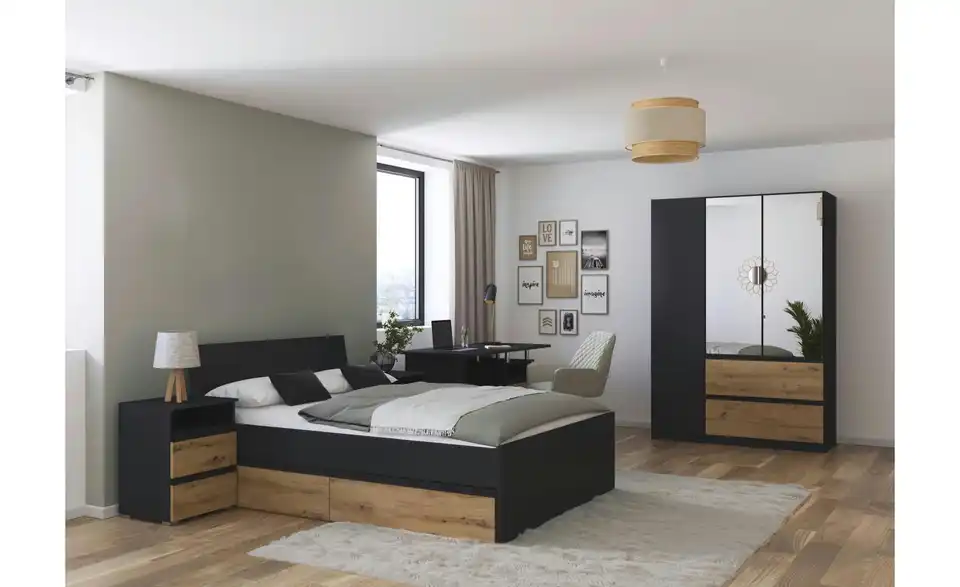 Drehtürenschrank 136 cm 3 Stück