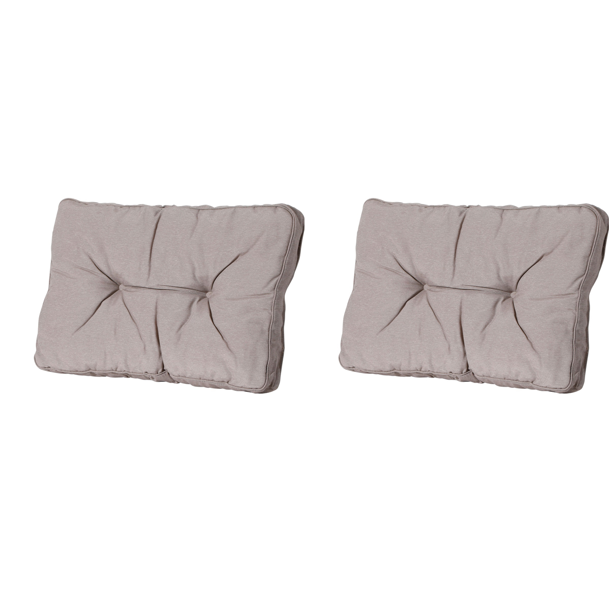 Madison Panama taupe Zitkussen - Set van 2
