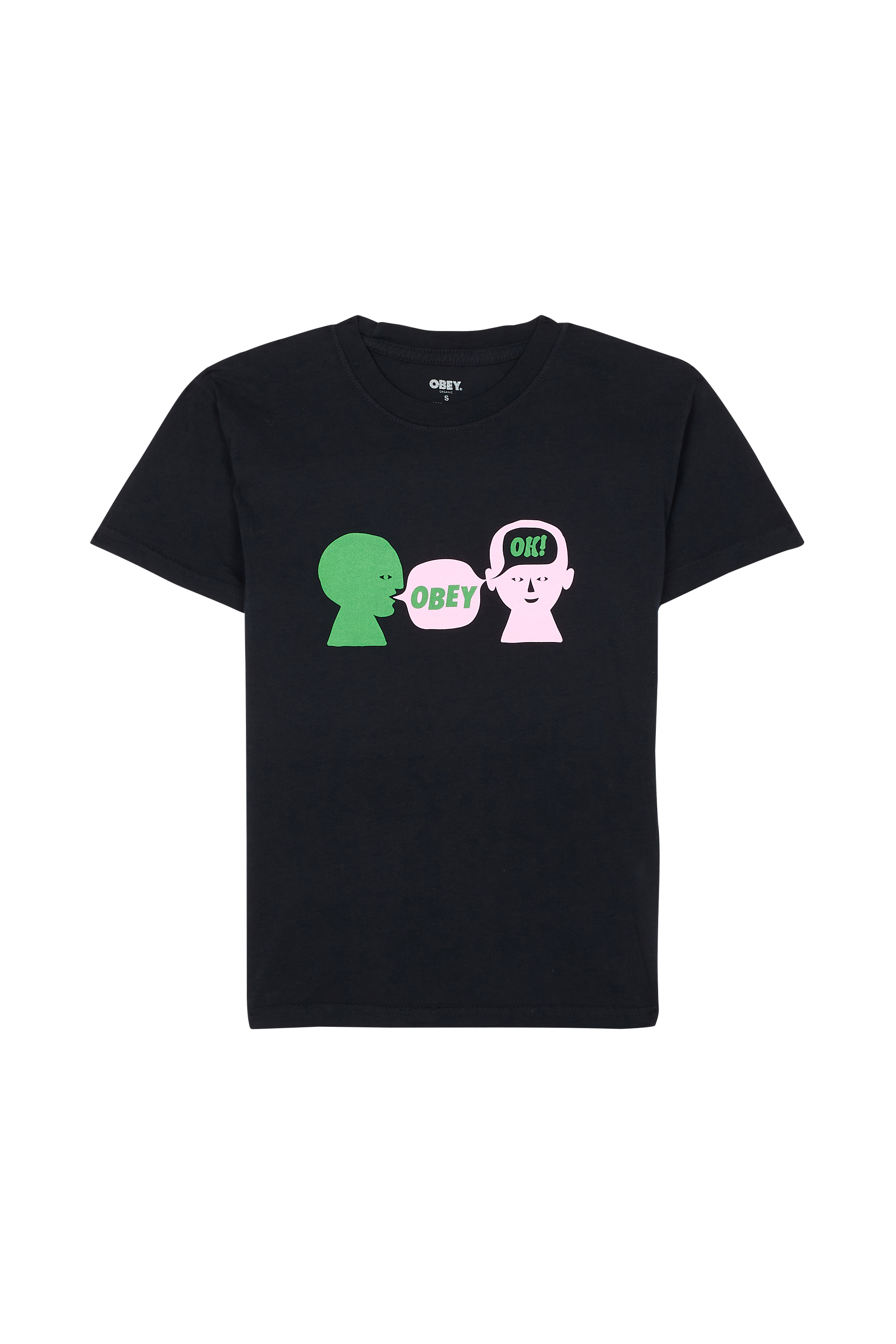 OBEY T-shirt  OBEY SUBVERT COMMAND Noir