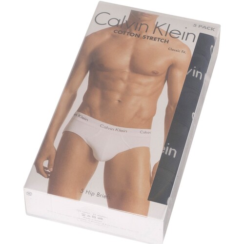Calvin Klein Jeans - Pack De 5 Braguitas De Cadera Classic Fit Negro
