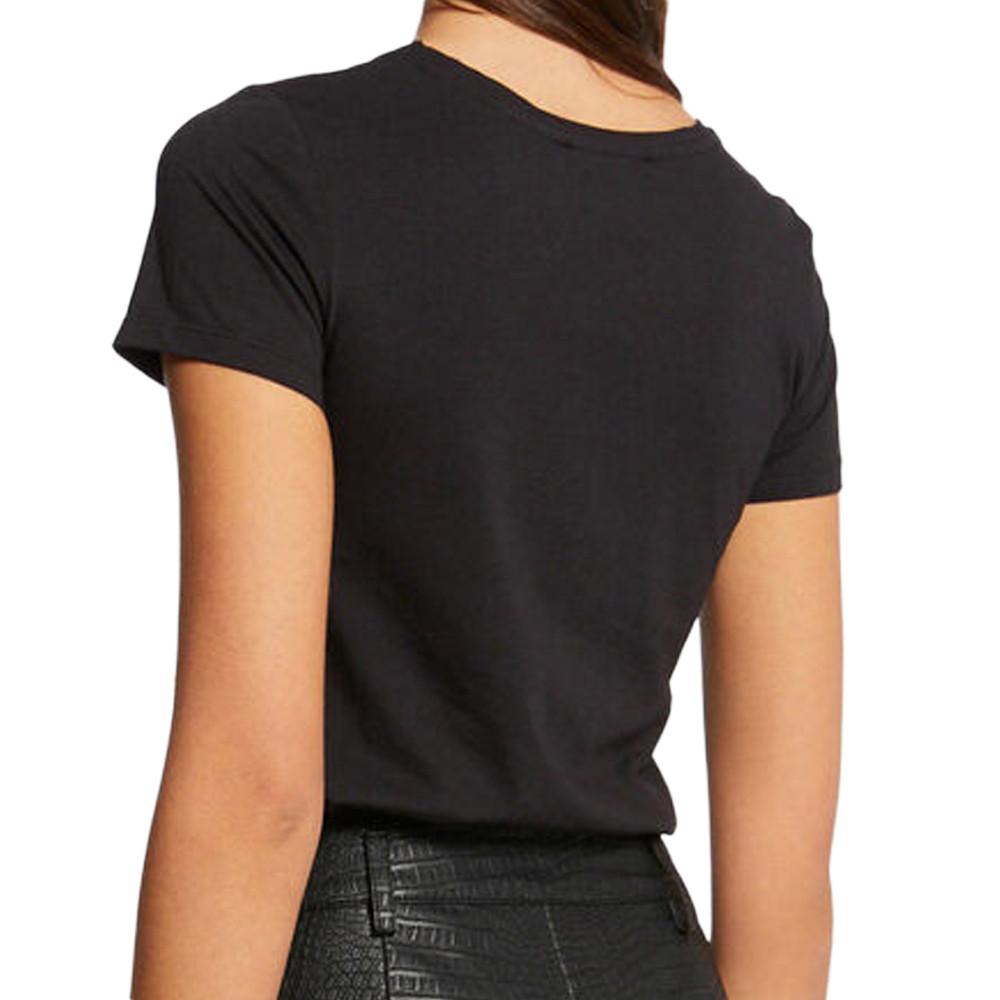 Morgan T-shirt Noir Femme Morgan DZEBA