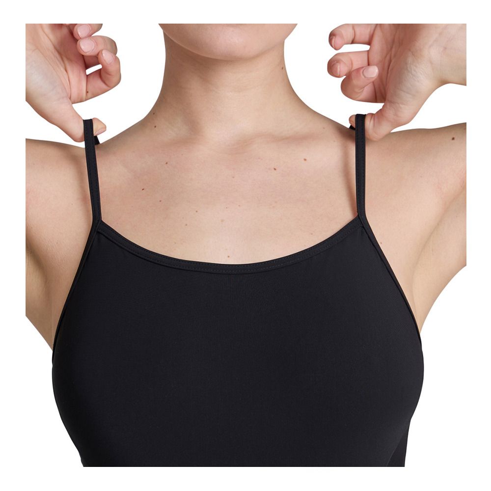 Arena MESH PANELS CLOSE - Maillot de bain 1 pièce Femme black