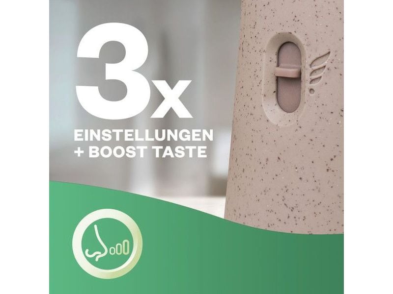 Air Wick Active Fresh Starter-Set Jasminblüte Wasserbasiertes, automatisches Duftspray mit floralem Duft