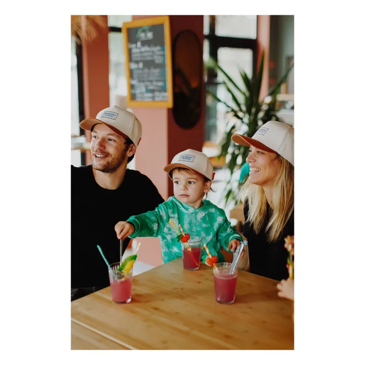 Hello Hossy Casquette Visière Courbée Unie | Beige