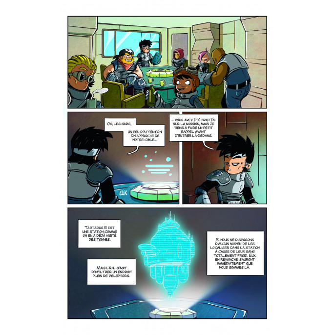 Space Unit : La BD dont vous êtes le Héros