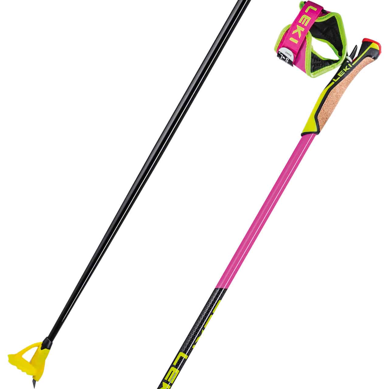 Leki PRC 750 neonpink/neonyellow/black | Leki Langlauf Skistöcke | Leki | L | MARKEN | XSPO