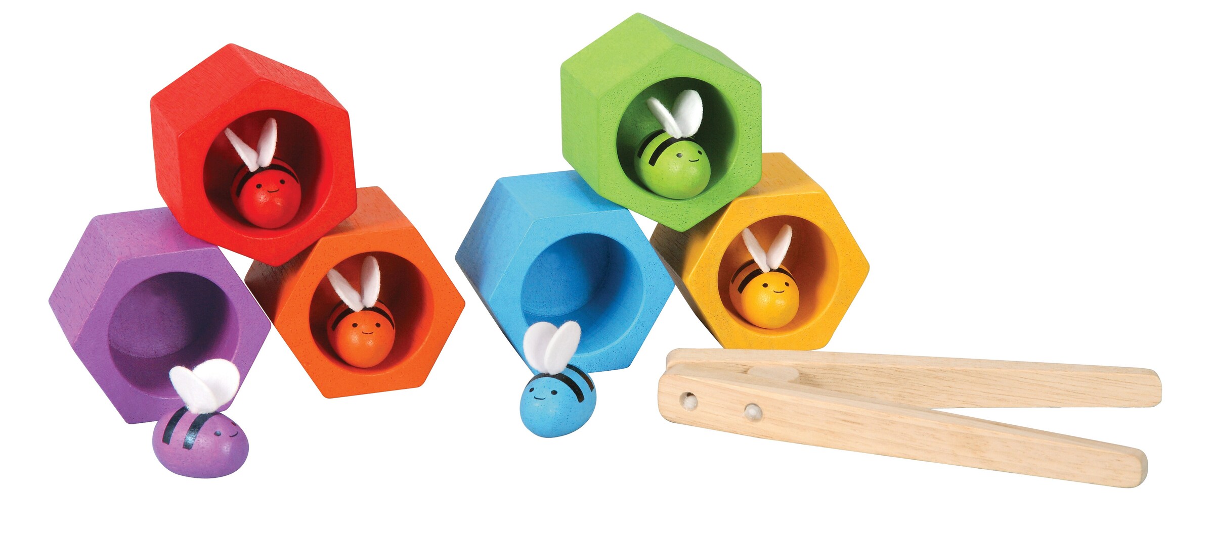 PlanToys Geschicklichkeitsspiel Bienenwaben
