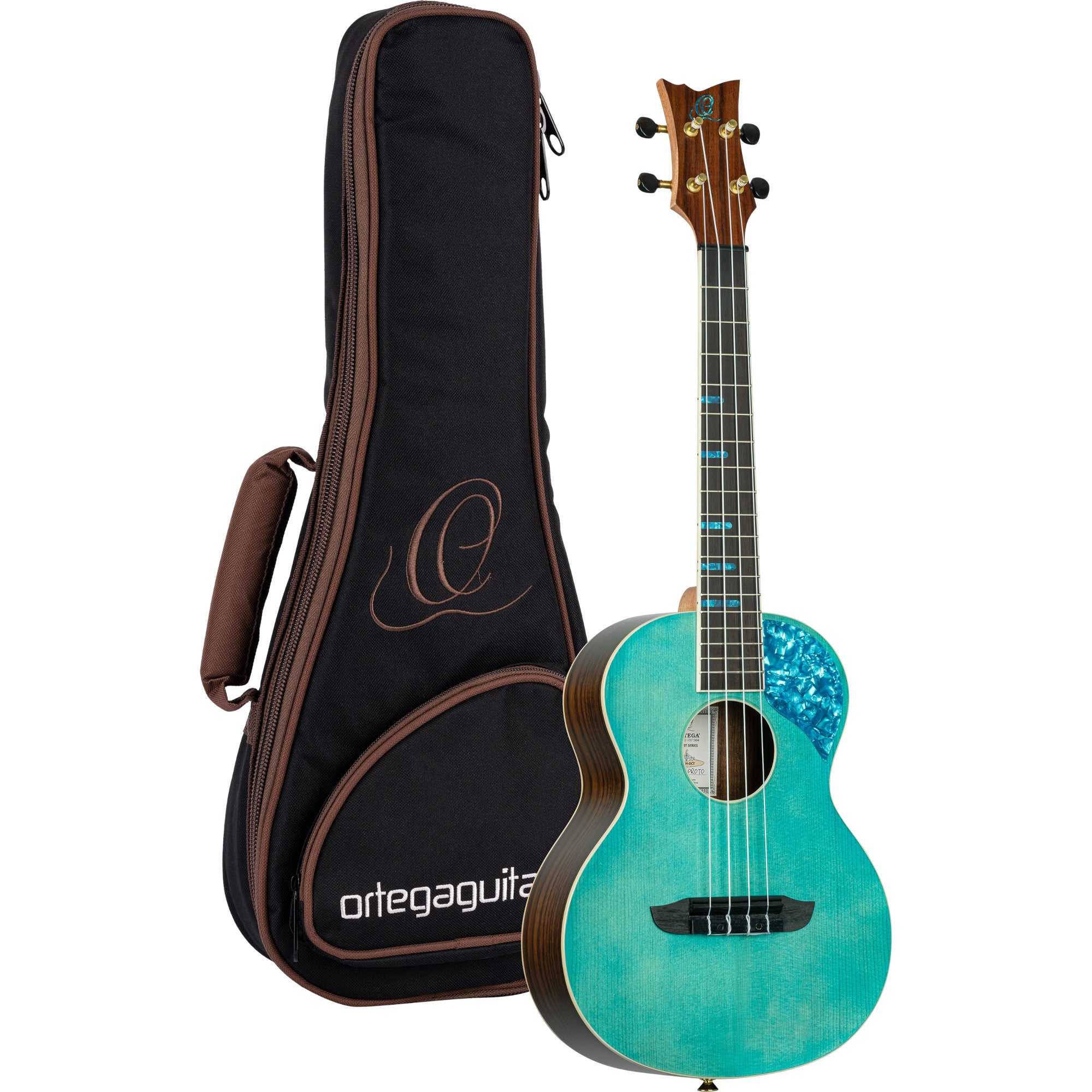 Ortega Ghost Series RUGH-OCT tenor ukelele met gigbag