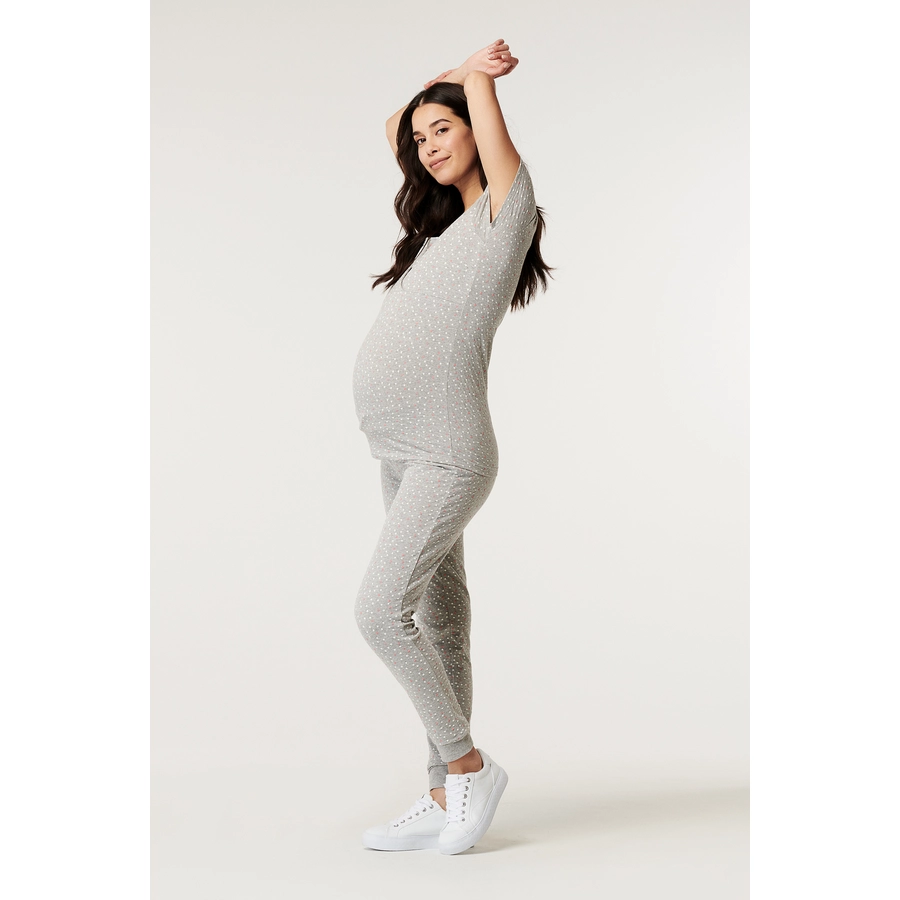 Esprit Still-Pyjama Light Grey melange