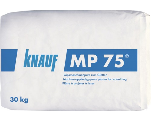 Knauf MP75 Gipsmachine Pleister voor Gladmaken 30 kg