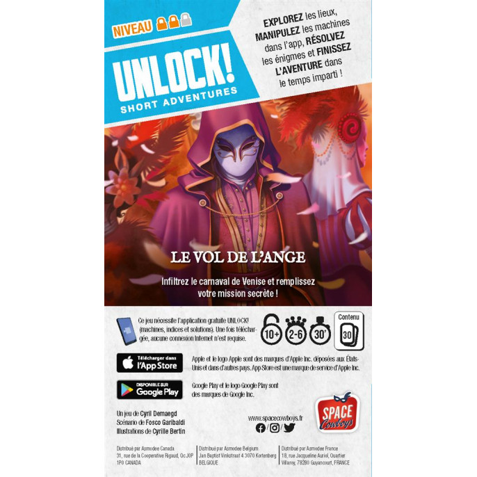 Unlock! Short Adventure 3 : Le Vol de l'Ange