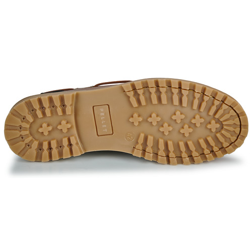Pellet - OLIVIO - Veau pull up marron / marron