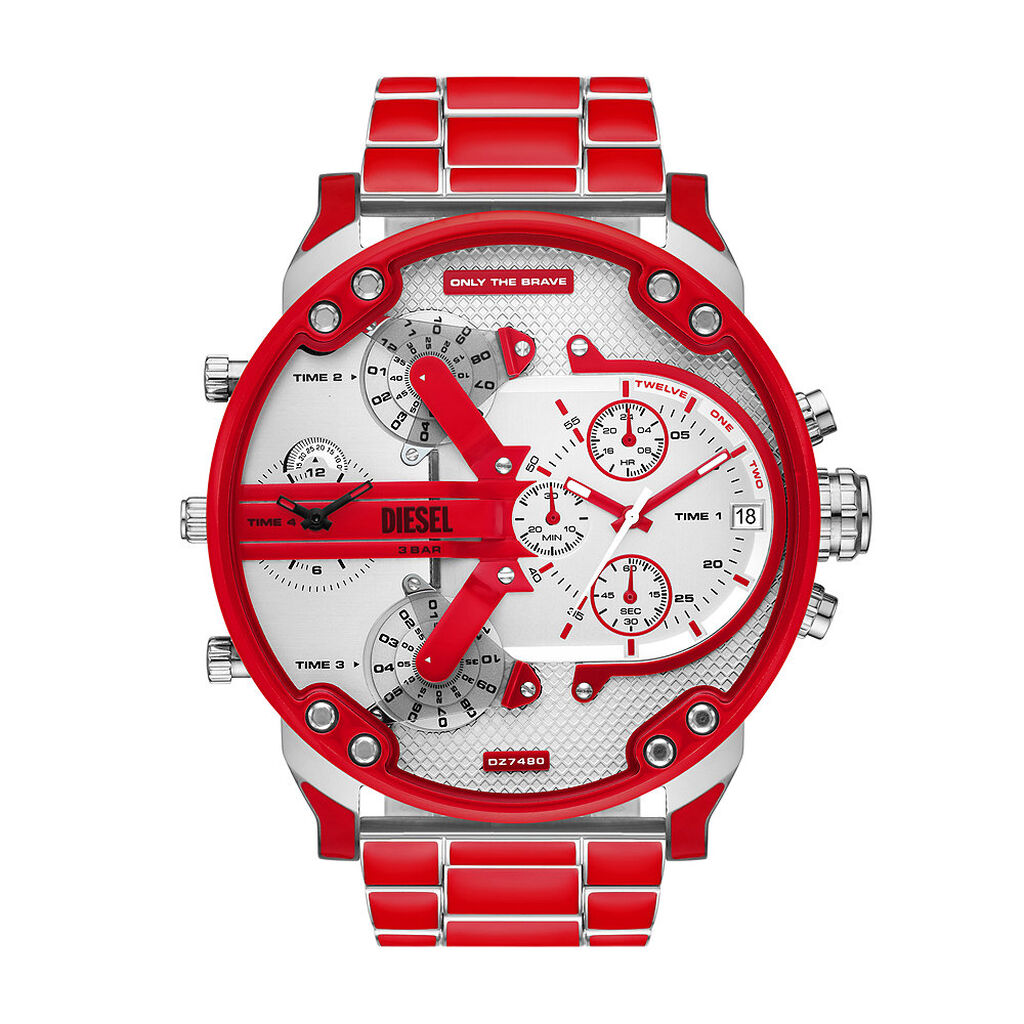 Montre Diesel Mr Daddy 2.0 Argenté