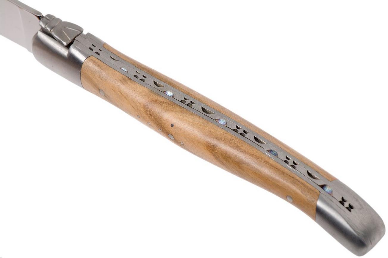 Laguiole en Aubrac steakmesset 6-delig olijfhout