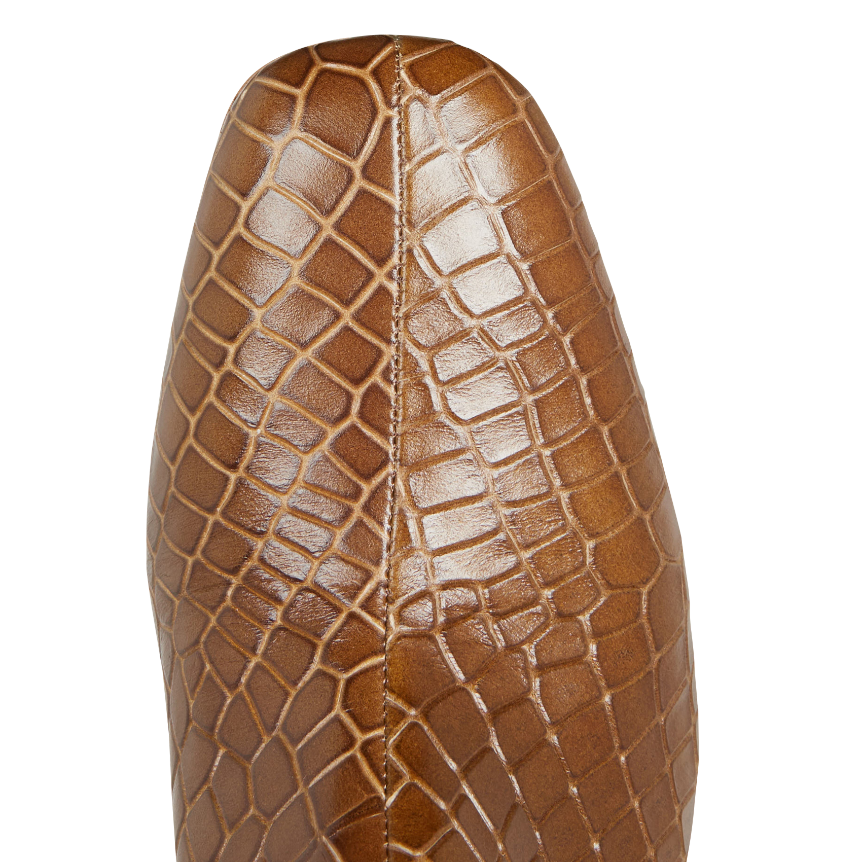 TINGO - Bottines en cuir embossé | Marron