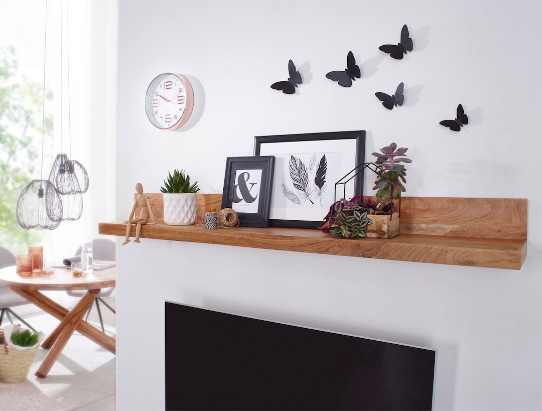 Wandboard Tarma Massivholz Akazie 80 cm