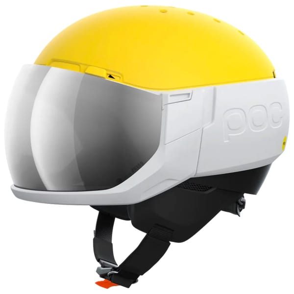 Casque de ski POC LEVATOR MIPS HYDROGEN WHITE/AVENTURINE YELLOW MATT
