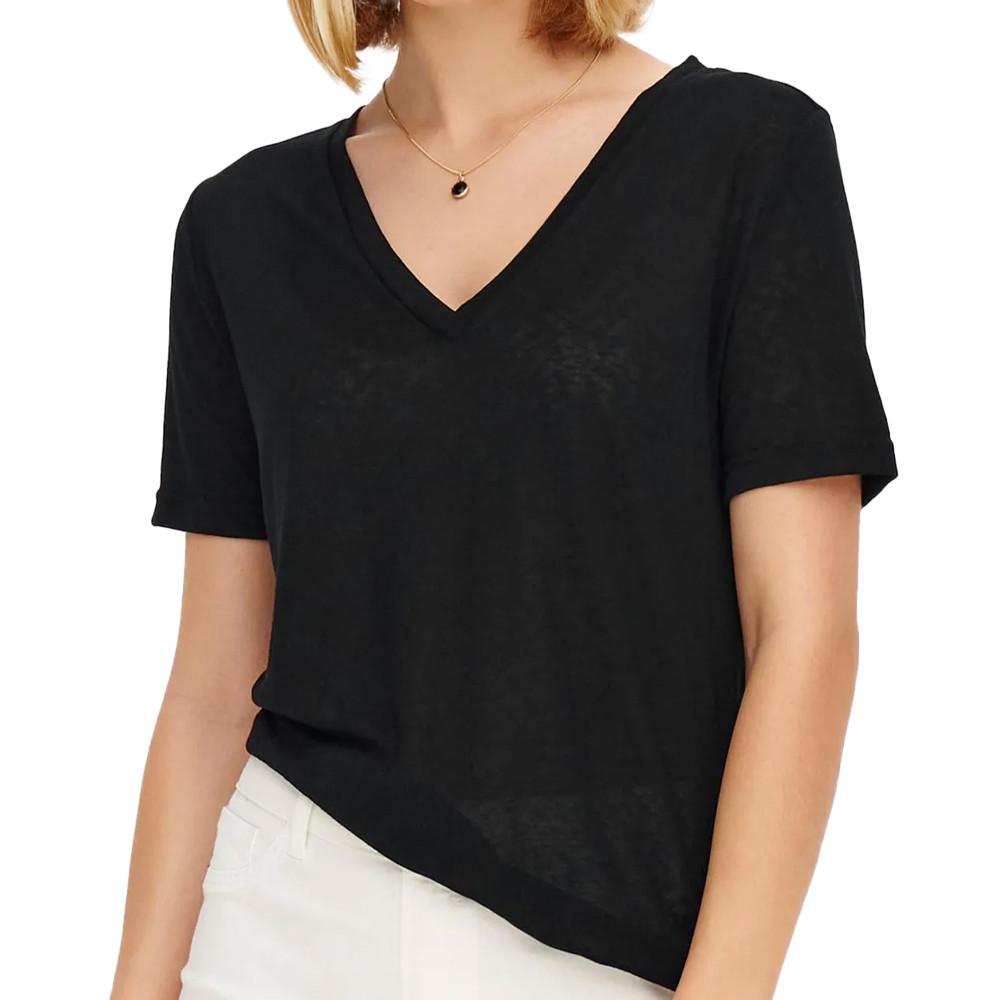JDY T-shirt Noir Femme JDY Carmen