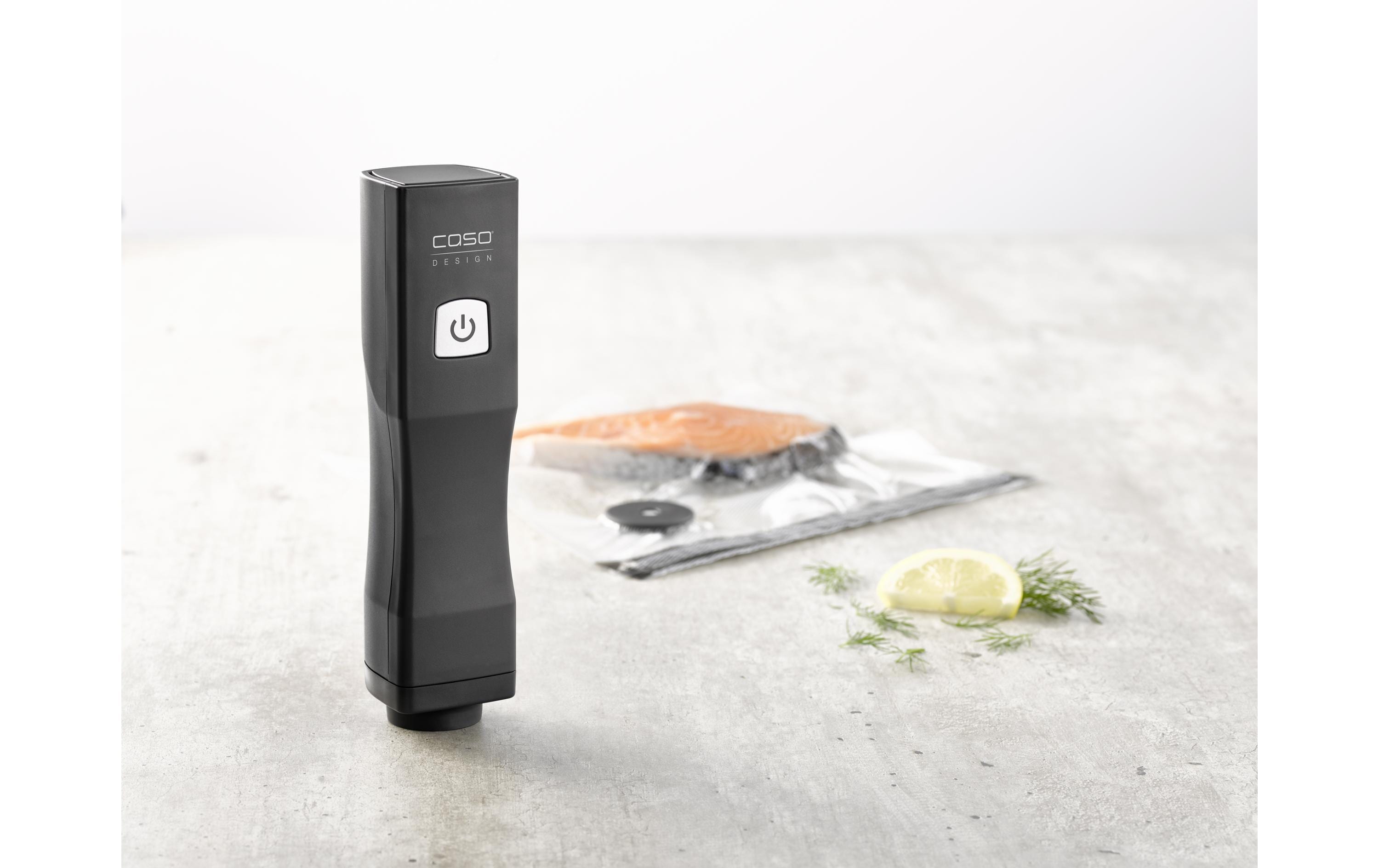 Vakuumiergerät Vacu One Touch SchwarzHandvakuumierer-Set
