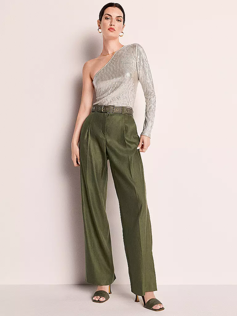 RIANI Businesshose Wide Fit olive
