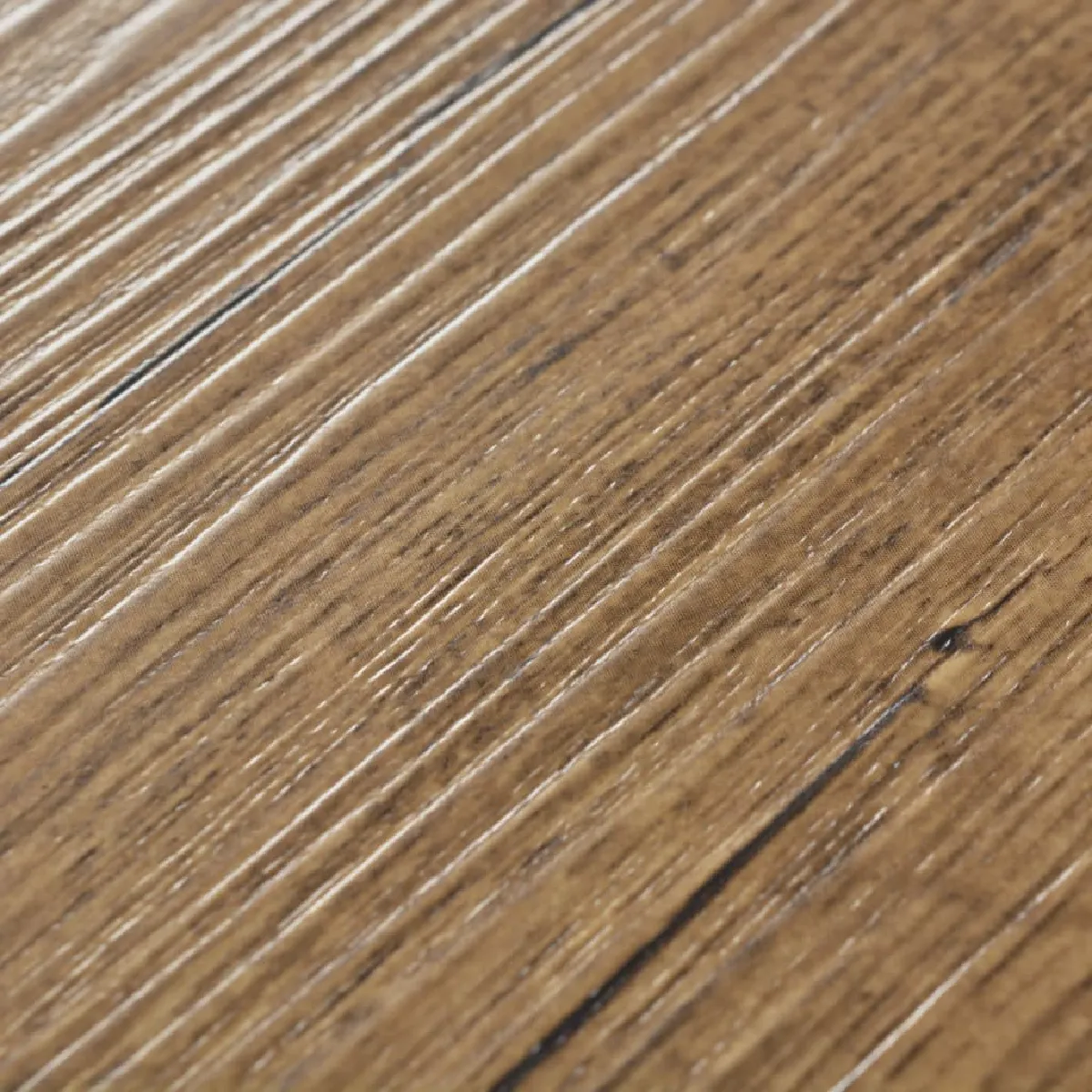 vidaXL Dalle PVC autoadhésif 5,02 m² - Marron noyer