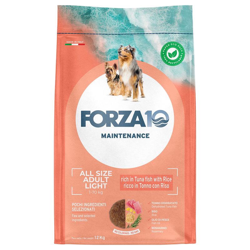 Forza 10 Maintenance Light thon, riz à prix discount sur bitiba.fr