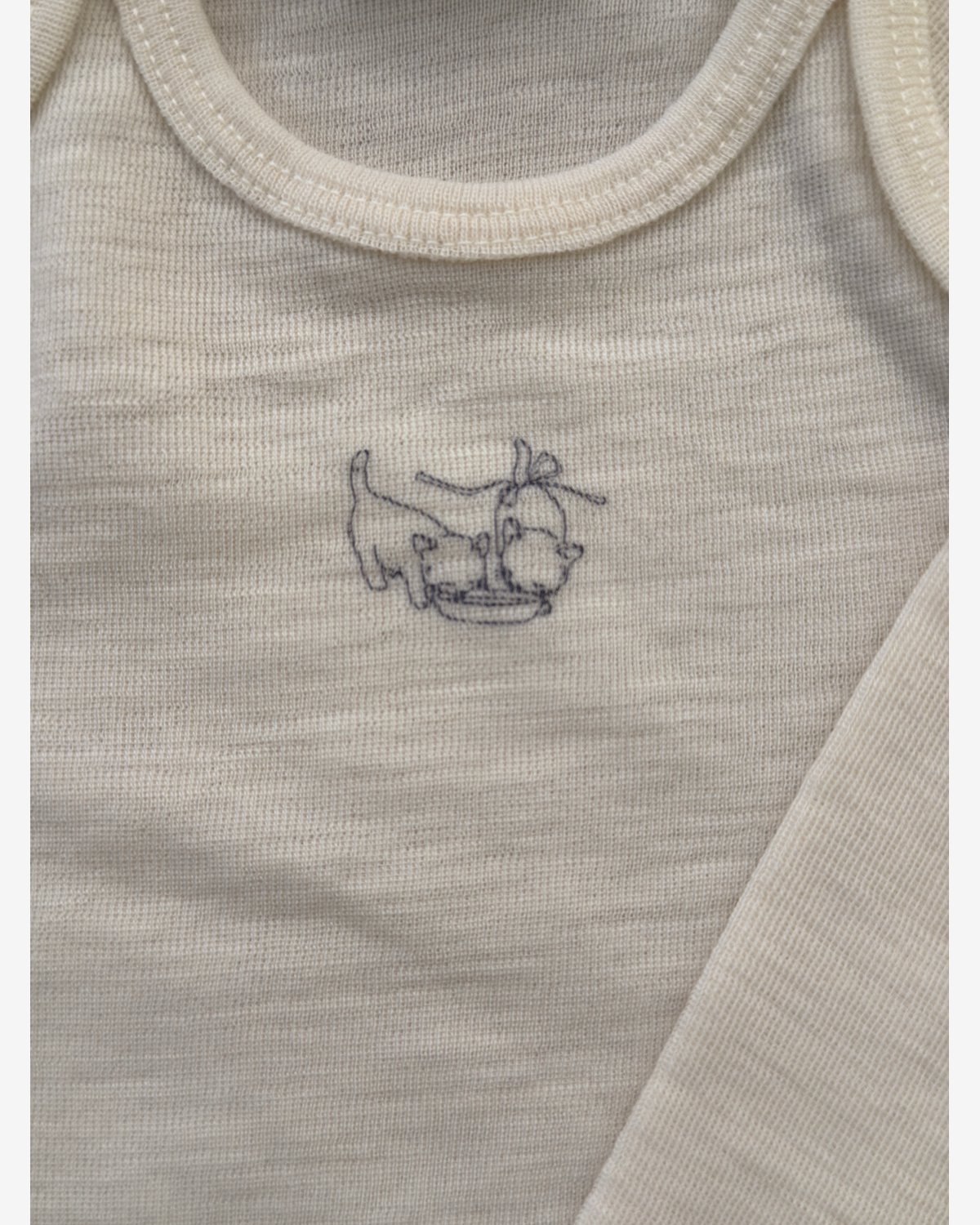 Ullbody m/ Konvolutt Hals – 100% Merino | Erba Wool LS Body
