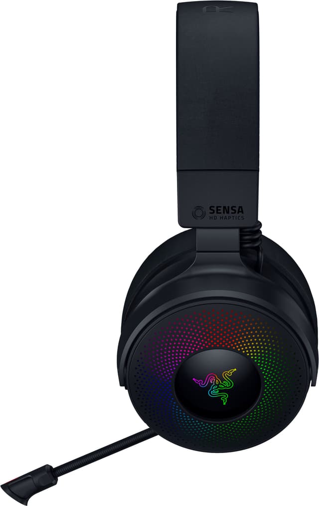 Razer Kraken V4 Pro trådløse gaming-høretelefoner (sort)