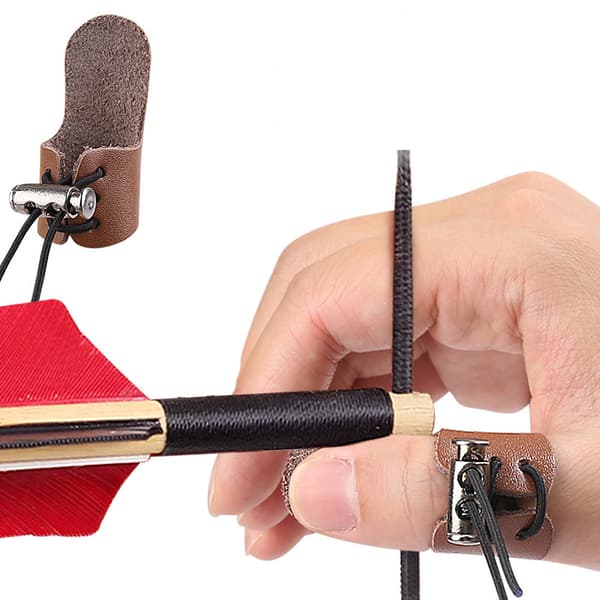 INF Justerbar enkeltlags fingerbeskyttelse for bueskyting