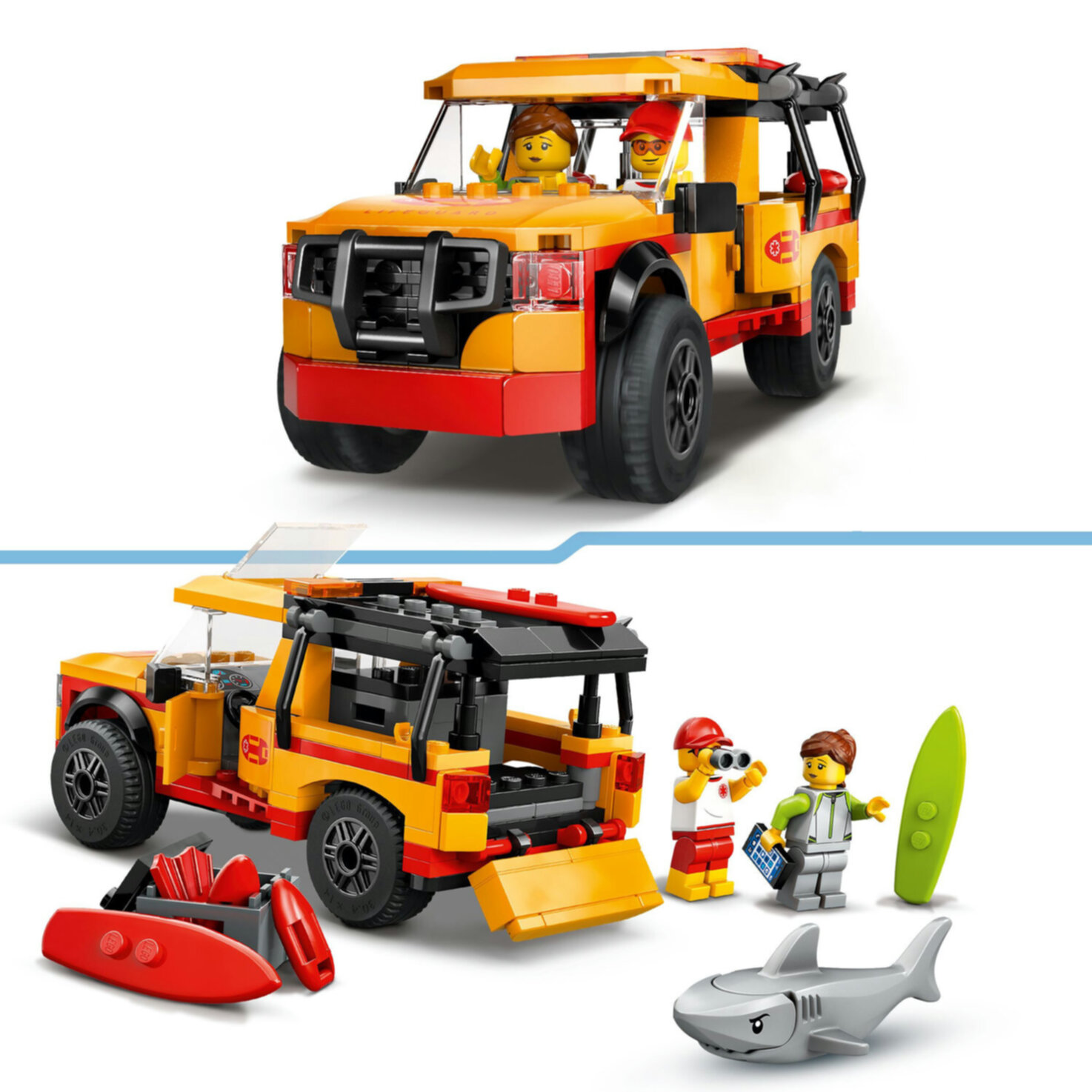 LEGO® City 60453 Einsatzfahrzeug der Rettungsschwimmer ab 6 Jahren