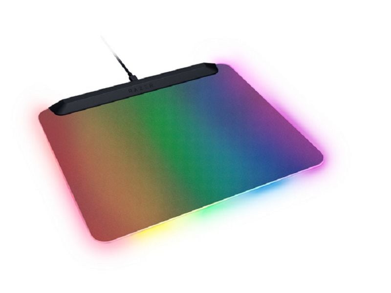 Razer Gaming-Mausmatte Firefly V2 Pro Schwarz Komplett beleuchtetes RGB-Gaming-Mauspad