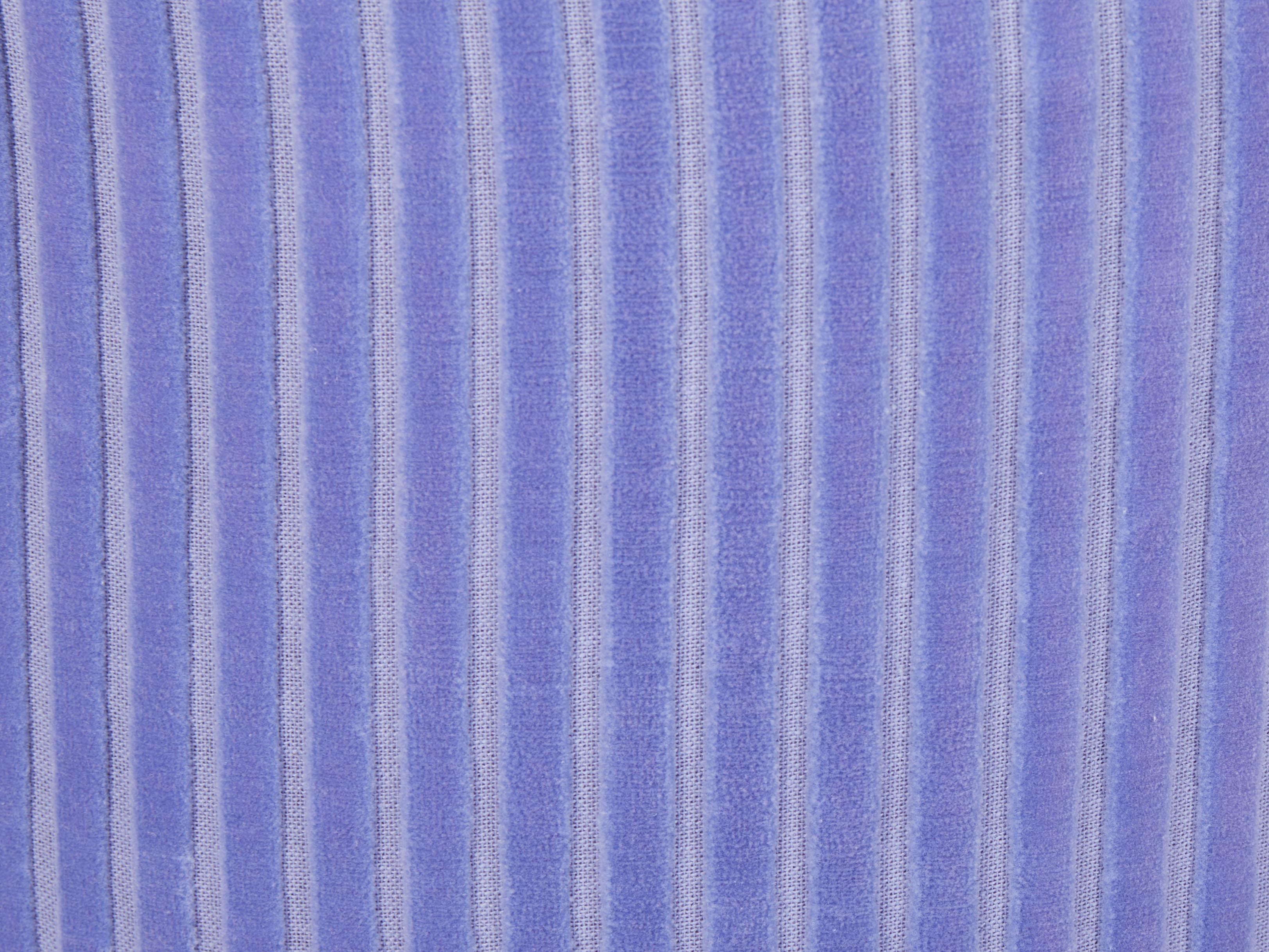 Poef ZIKRIA Fluweel Lichtviolet