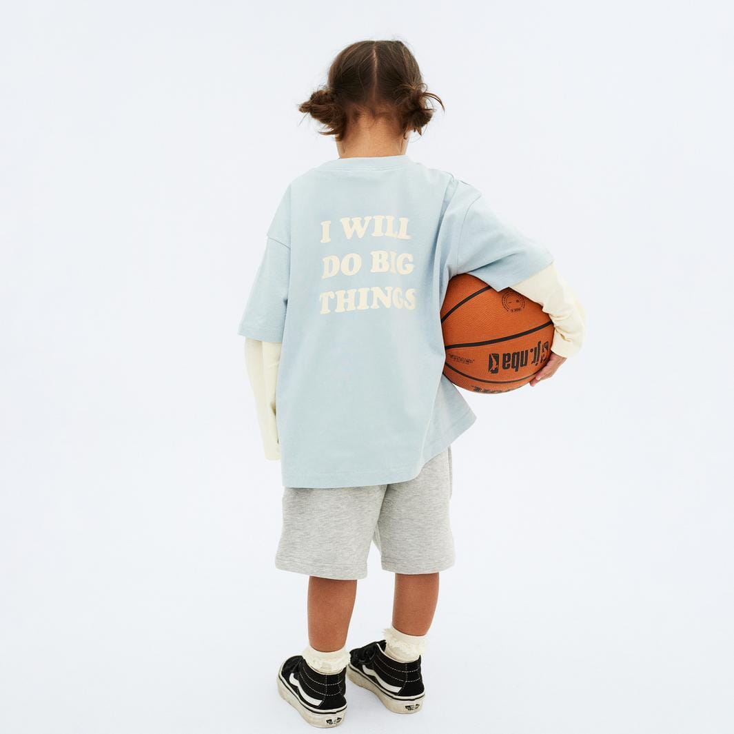 Wheat T-shirt S/s Noko s noko 1043 blue