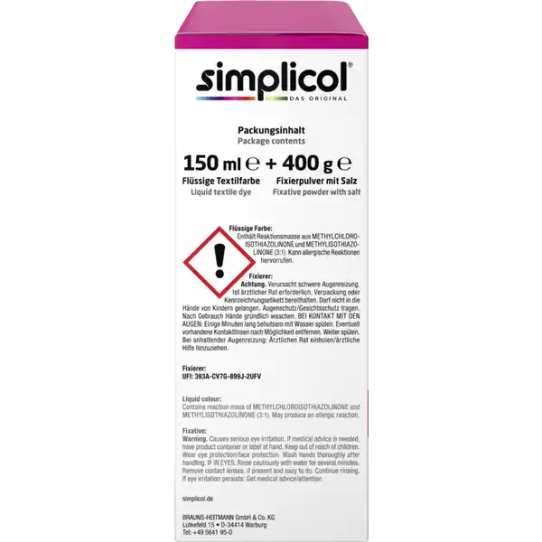 Textilfarbe Intensiv Pink-Berry
