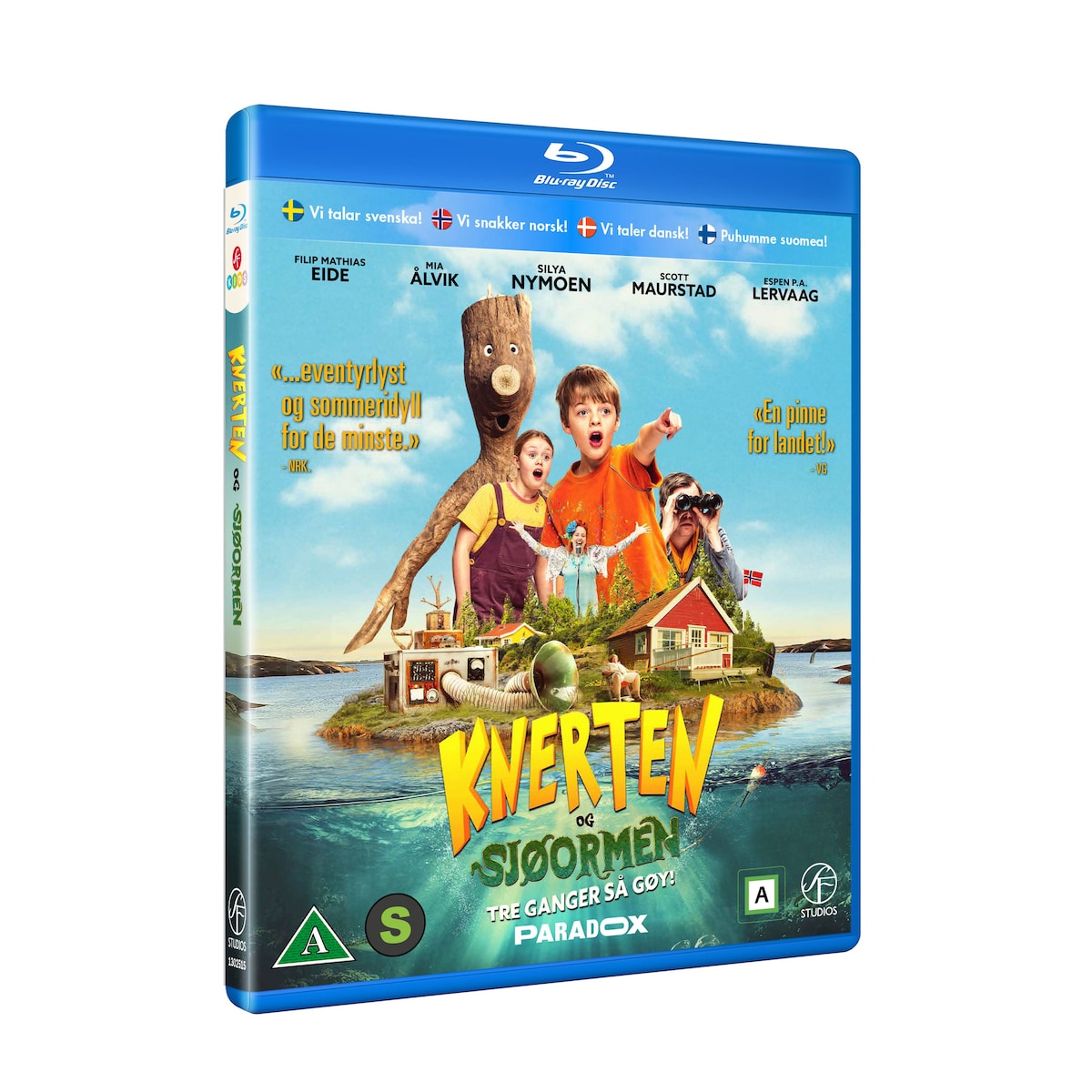 KNERTEN OG SJØORMEN (Blu-Ray)