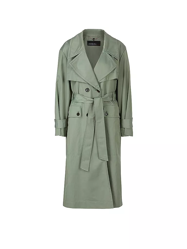 MARC CAIN Trenchcoat grün