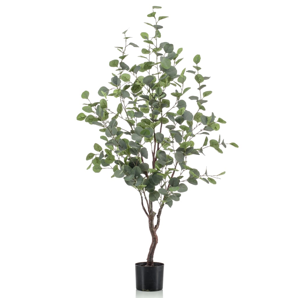 Arbre d'eucalyptus artificiel en pot 120 cm