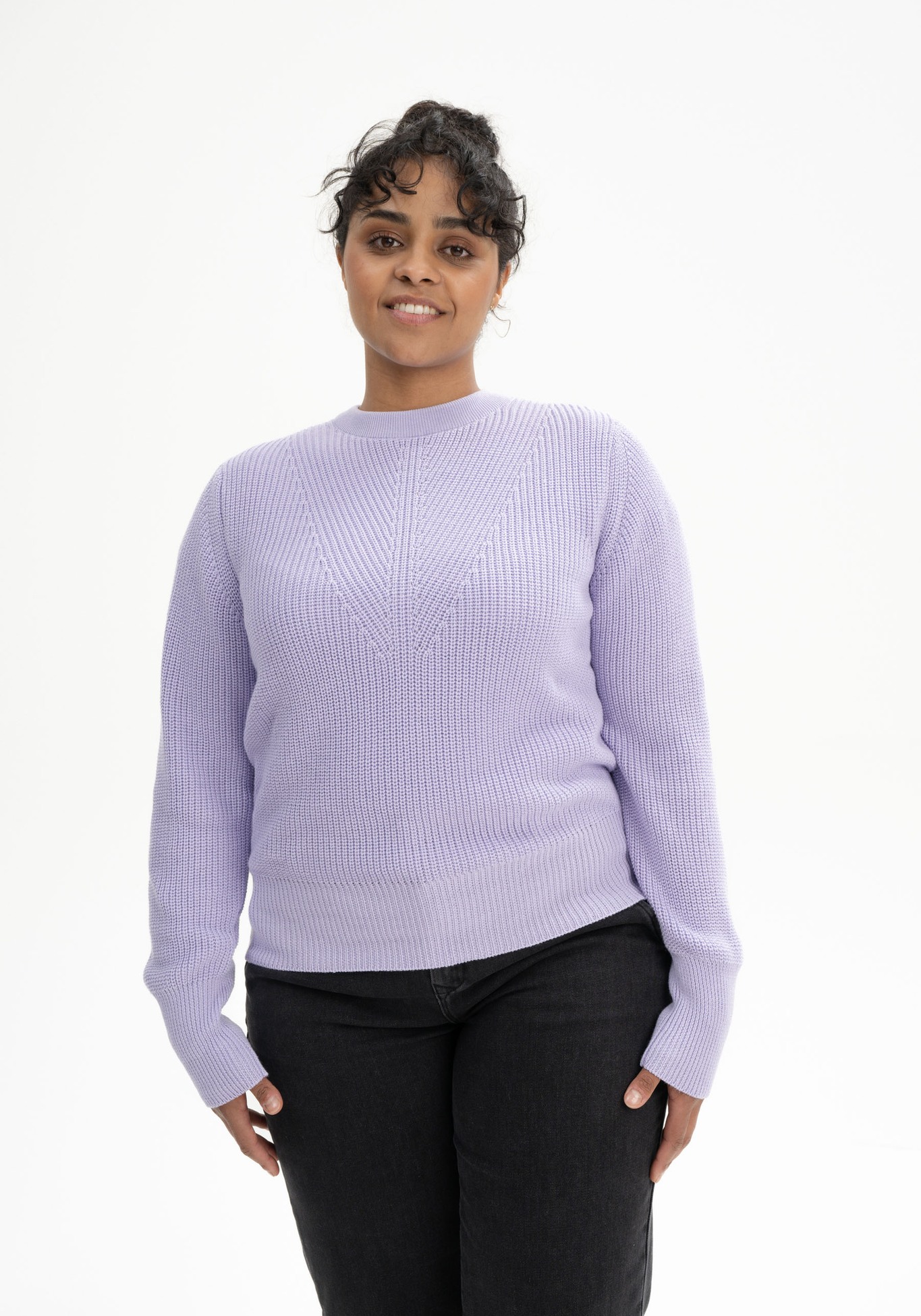 Mela Strickpullover Gauri Krokus