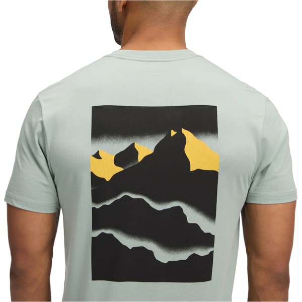 T-shirt escalade BLACK DIAMOND MOUNTAINSCAPE SS TEE AGAVE