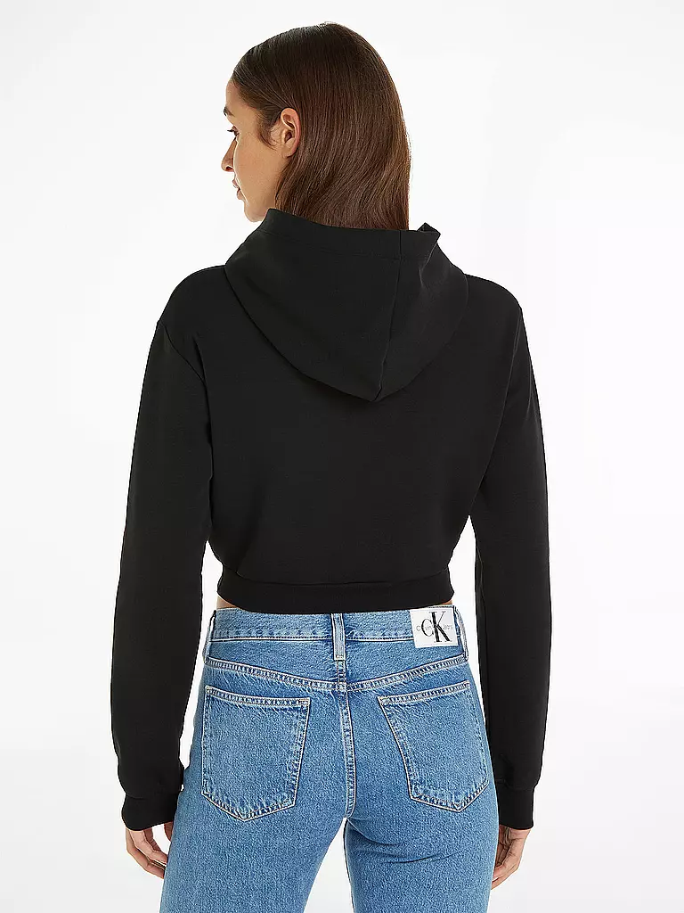 CALVIN KLEIN JEANS Kapuzensweater - Hoodie schwarz