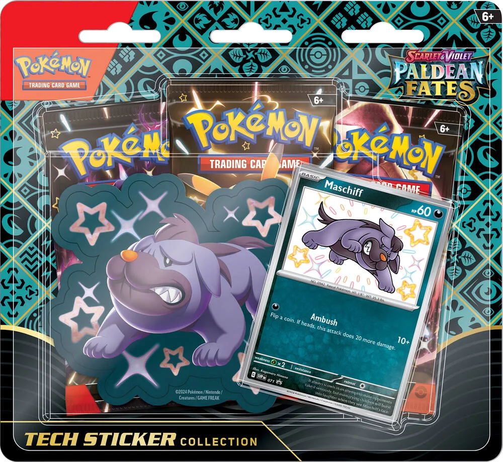 POKEMON - STICKERS REAJUSTABLES  - DESTINEES DE PALDEA  ECARLATE ET VIOLET 4.5
