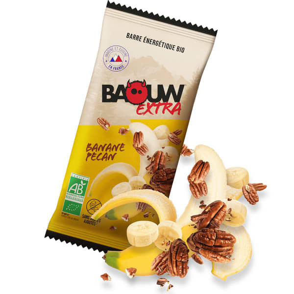 Barres énergétiques BAOUW BARRE EXTRA BIO BANANE UNI